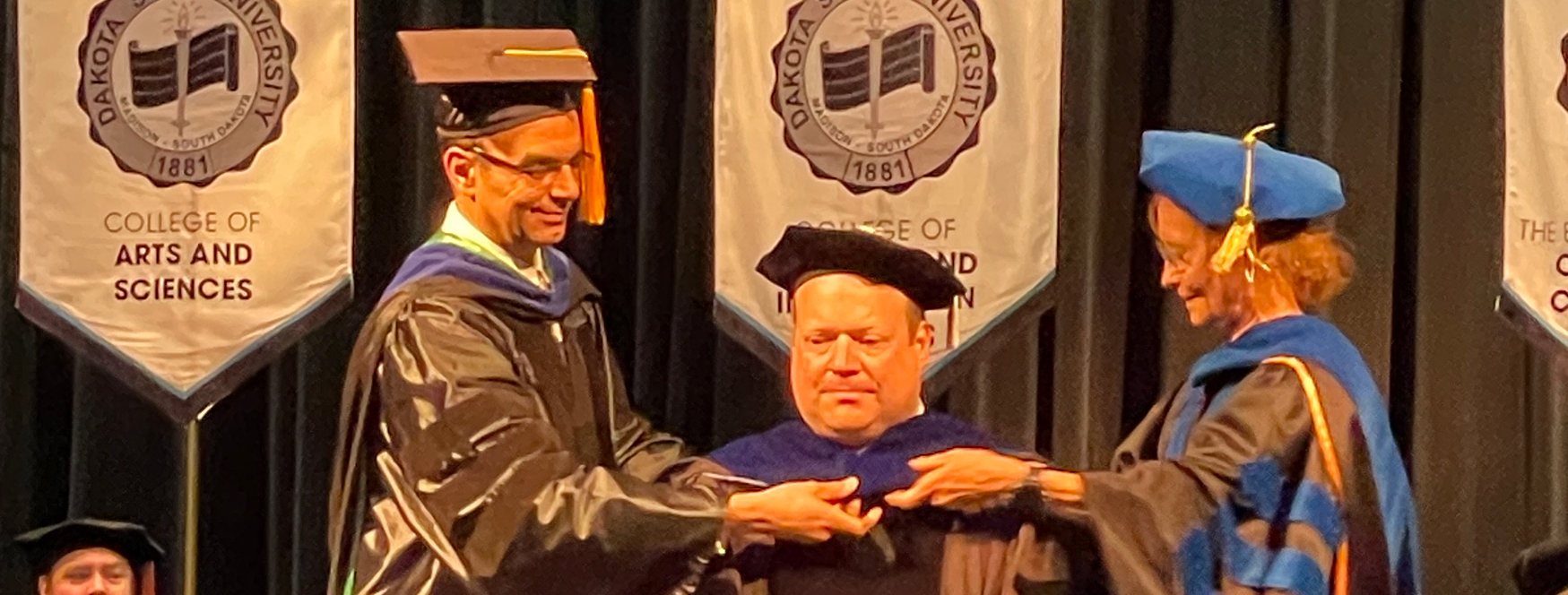 Chris Kreider's doctoral hooding